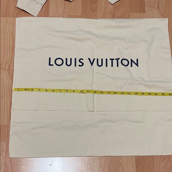 Louis Vuitton Beige Storage Bag 24 x 21